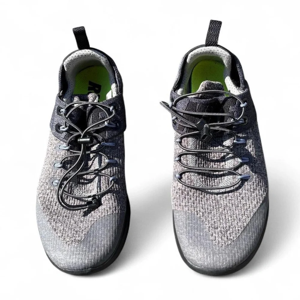 Women’s Nike Free Run Commuter 2017 Gray bungee toggle closure